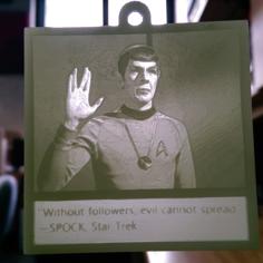 Mr. Spock Lithophane Meme 3D Printer Model