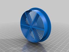 3 Inch Ventilation Grill 3D Printer Model