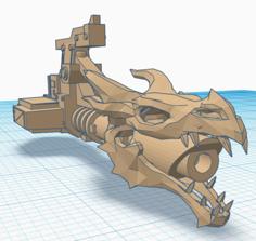 Interstellar Jarhead Lascannon – Dragon Variant 3D Printer Model