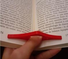 Book Holder – Support De Livre 3D Printer Model