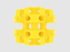 Cubic Lattice 3D Printer Model