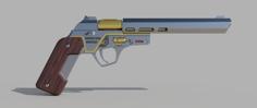 Cal Kestis LW-896 Blaster Pistol From Star Wars: Jedi Survivor 3D Printer Model