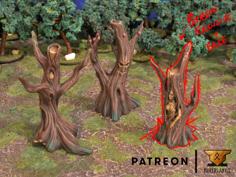 Set Of Trees 3D Printer Model