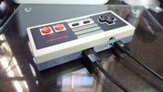 RetroPie Zero NES Controller 3D Printer Model