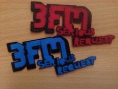 3FM Serious Request 2015 3D Printer Model