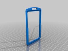 Single Card Holder – Great For ID Or Door Key-card 3D Printer Model