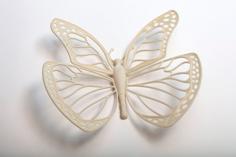 Decorative Butterfly 3D Printer Model