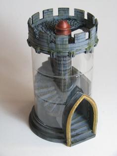 Yet Another Dice Tower 3D Printer Model