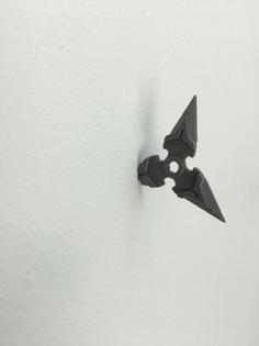 Genji Shuriken Pin! 3D Printer Model