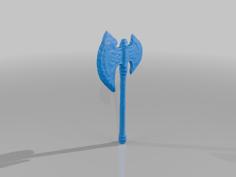 Battle Axe V2 3D Printer Model