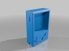 Game Boy Resin Art Box 3D Printer Model