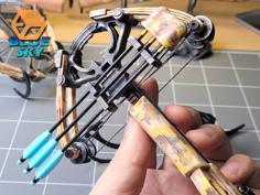 Crossbow Quiver 1/4 Scale 3D Printer Model