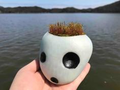 Planter Of Kodama Bobblehead 3D Printer Model