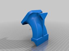 Cooling Fan Support For Laptop 3D Printer Model