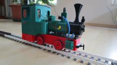 Ohrenstein And Koppel 50 Hp Like Locomotive For OS-Railway With Wormwheel Gear Transmission 3D Printer Model