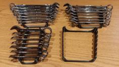 Wrench Organizer / Holder 7 Slots 3D Printer Model