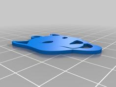 Panther Pendant 3D Printer Model