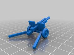 US 105mm Howitzer 3D Printer Model