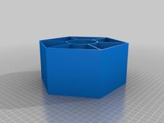 Large Pencil / Accessory Holder. 3D Printer Model