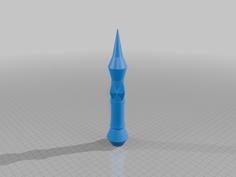 Crimson Moons Semblance Sycthe Bottom 3D Printer Model