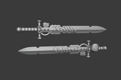 Force Sword 3D Printer Model