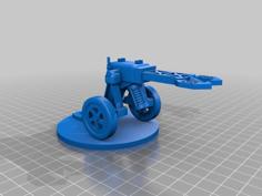 Orc / Ork Zapper / Zzzap Gun 28mm Wargames 3D Printer Model