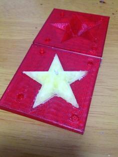 Mold Of Candle Star-shaped 3D Printer Model