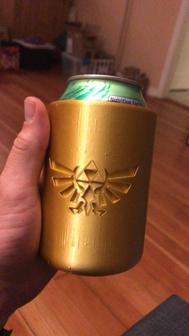 Zelda Koozie 3D Printer Model