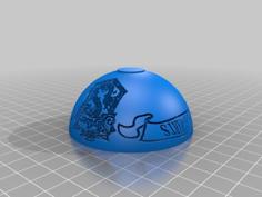 Hogwarts House Bowls 3D Printer Model