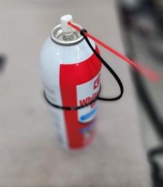 TPU Spray Can Straw Holder 3D Printer Model