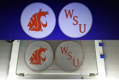 Washington State Cougars Coasters 3D Printer Model