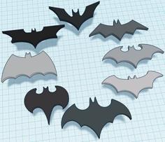 Batman Logo 3D Printer Model