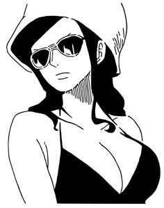 Nico Robin Stencil 7 3D Printer Model