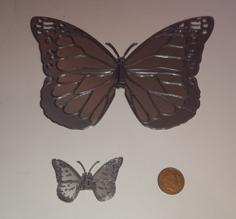 Butterfly With Hinge 3D Printer Model