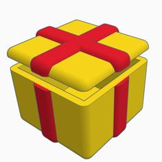 Simple Gift Box 3D Printer Model