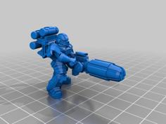 Heavy Weapons Gue’Ron’Vesa 3D Printer Model