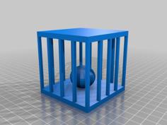 Ball In Cage 3D Printer Model