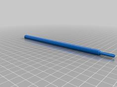 Threaded Rod Parts Pack (revisited) 3D Printer Model