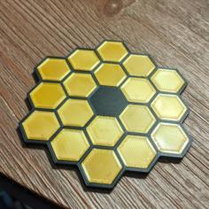 James Webb Space Telescope Drink Coaster 3D Printer Model