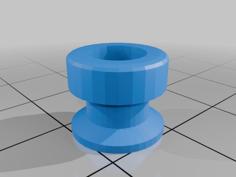 Harley Benton Straplock Knob/button 3D Printer Model