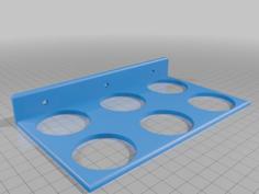 K-Cup Pod Holder Wall Mount 3D Printer Model