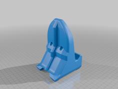 Electric Skateboard Stand 3D Printer Model