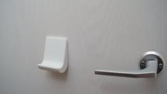 Toilet Smartphone Holder 3D Printer Model