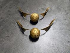 Golden Snitch – With Infill – From Two Part 3D Printer Model