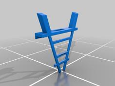 Easel Smartphone Stand With Detachable Support 3D Printer Model