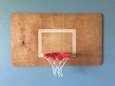 DIY Basketball Hoop 3D Printer Model