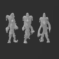 9 Clockwork Gnoblars – Steampunk Grots 3D Printer Model