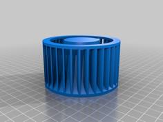 Centrifugal Fan 3D Printer Model