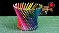 Crown Of Pencils 3D Printer Model