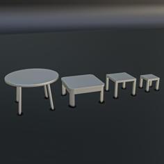 House Furniture Diorama Pack 3D Printer Model